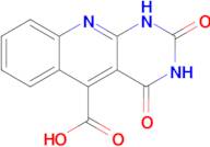 2,4-dioxo-1H,2H,3H,4H-pyrimido[4,5-b]quinoline-5-carboxylic acid