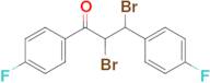 2,3-Dibromo-1,3-bis(4-fluorophenyl)propan-1-one