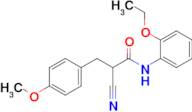 2-Cyano-N-(2-ethoxyphenyl)-3-(4-methoxyphenyl)propanamide