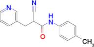 2-Cyano-3-(pyridin-3-yl)-N-(p-tolyl)propanamide