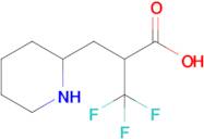 3,3,3-Trifluoro-2-(piperidin-2-ylmethyl)propanoic acid
