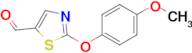 2-(4-Methoxyphenoxy)thiazole-5-carbaldehyde