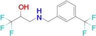 1,1,1-Trifluoro-3-((3-(trifluoromethyl)benzyl)amino)propan-2-ol