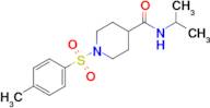 N-isopropyl-1-tosylpiperidine-4-carboxamide