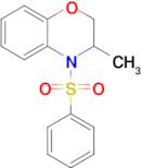 3-Methyl-4-(phenylsulfonyl)-3,4-dihydro-2H-benzo[b][1,4]oxazine