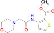 Methyl 3-(2-morpholinoacetamido)thiophene-2-carboxylate