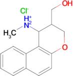 2-(Hydroxymethyl)-N-methyl-2,3-dihydro-1H-benzo[f]chromen-1-aminium chloride