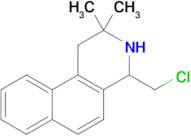 4-(Chloromethyl)-2,2-dimethyl-1,2,3,4-tetrahydrobenzo[f]isoquinoline