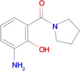 (3-Amino-2-hydroxyphenyl)(pyrrolidin-1-yl)methanone