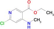 Ethyl 6-chloro-4-(methylamino)nicotinate