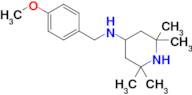 N-(4-methoxybenzyl)-2,2,6,6-tetramethylpiperidin-4-amine