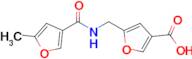 5-((5-Methylfuran-3-carboxamido)methyl)furan-3-carboxylic acid