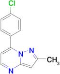 7-(4-Chlorophenyl)-2-methylpyrazolo[1,5-a]pyrimidine