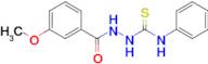 2-(3-Methoxybenzoyl)-N-phenylhydrazine-1-carbothioamide