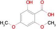 2-Hydroxy-4,6-dimethoxybenzoic acid