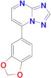 7-(Benzo[d][1,3]dioxol-5-yl)-[1,2,4]triazolo[1,5-a]pyrimidine