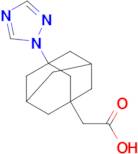 2-(3-(1H-1,2,4-triazol-1-yl)adamantan-1-yl)acetic acid