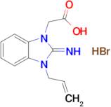 2-(3-Allyl-2-imino-2,3-dihydro-1H-benzo[d]imidazol-1-yl)acetic acid hydrobromide