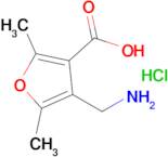 4-(Aminomethyl)-2,5-dimethylfuran-3-carboxylic acid hydrochloride