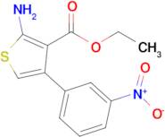 Ethyl 2-amino-4-(3-nitrophenyl)thiophene-3-carboxylate