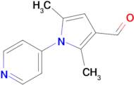 2,5-Dimethyl-1-(pyridin-4-yl)-1H-pyrrole-3-carbaldehyde