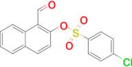 1-Formylnaphthalen-2-yl 4-chlorobenzenesulfonate