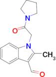 2-Methyl-1-(2-oxo-2-(pyrrolidin-1-yl)ethyl)-1H-indole-3-carbaldehyde