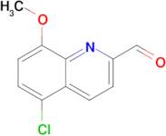 5-Chloro-8-methoxyquinoline-2-carbaldehyde