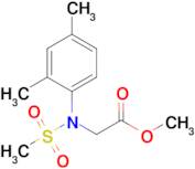 Methyl N-(2,4-dimethylphenyl)-N-(methylsulfonyl)glycinate