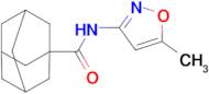 N-(5-methylisoxazol-3-yl)adamantane-1-carboxamide