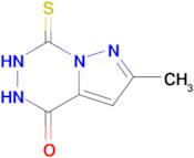 2-Methyl-7-thioxo-6,7-dihydropyrazolo[1,5-d][1,2,4]triazin-4(5H)-one