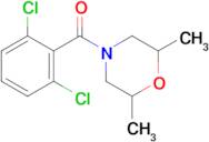 (2,6-Dichlorophenyl)(2,6-dimethylmorpholino)methanone