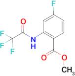 Methyl 4-fluoro-2-(2,2,2-trifluoroacetamido)benzoate