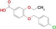 4-((4-Chlorobenzyl)oxy)-3-ethoxybenzoic acid