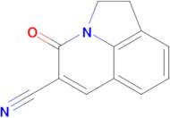 4-Oxo-1,2-dihydro-4H-pyrrolo[3,2,1-ij]quinoline-5-carbonitrile