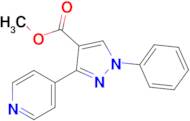 Methyl 1-phenyl-3-(pyridin-4-yl)-1H-pyrazole-4-carboxylate