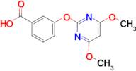 3-((4,6-Dimethoxypyrimidin-2-yl)oxy)benzoic acid