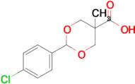 2-(4-Chlorophenyl)-5-methyl-1,3-dioxane-5-carboxylic acid