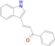 (E)-3-(1H-indol-3-yl)-1-phenylprop-2-en-1-one