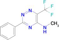 N-methyl-3-phenyl-6-(trifluoromethyl)-1,2,4-triazin-5-amine