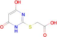 2-[(4-hydroxy-6-oxo-1,6-dihydropyrimidin-2-yl)sulfanyl]acetic acid