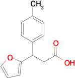 3-(Furan-2-yl)-3-(p-tolyl)propanoic acid