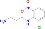 N1-(2-chloro-6-nitrophenyl)propane-1,3-diamine