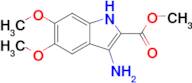 Methyl 3-amino-5,6-dimethoxy-1H-indole-2-carboxylate