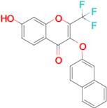 7-Hydroxy-3-(naphthalen-2-yloxy)-2-(trifluoromethyl)-4H-chromen-4-one