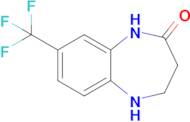 8-(Trifluoromethyl)-1,3,4,5-tetrahydro-2H-benzo[b][1,4]diazepin-2-one