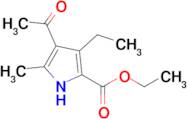 Ethyl 4-acetyl-3-ethyl-5-methyl-1H-pyrrole-2-carboxylate