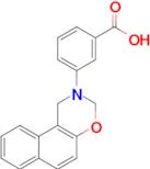 3-(1H-naphtho[1,2-e][1,3]oxazin-2(3H)-yl)benzoic acid