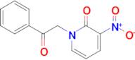 3-Nitro-1-(2-oxo-2-phenylethyl)pyridin-2(1H)-one