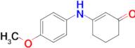 3-((4-Methoxyphenyl)amino)cyclohex-2-en-1-one